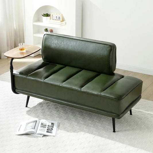 GUANGBAI PU Leather Ottoman Bench For Living Room Bedroom