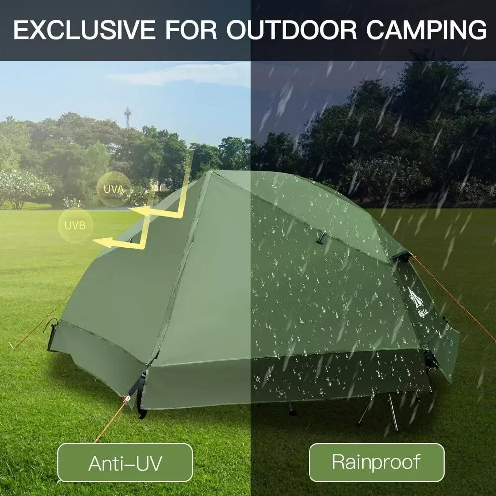 Night Cat Camping Cot Tent Waterproof Net Off Ground