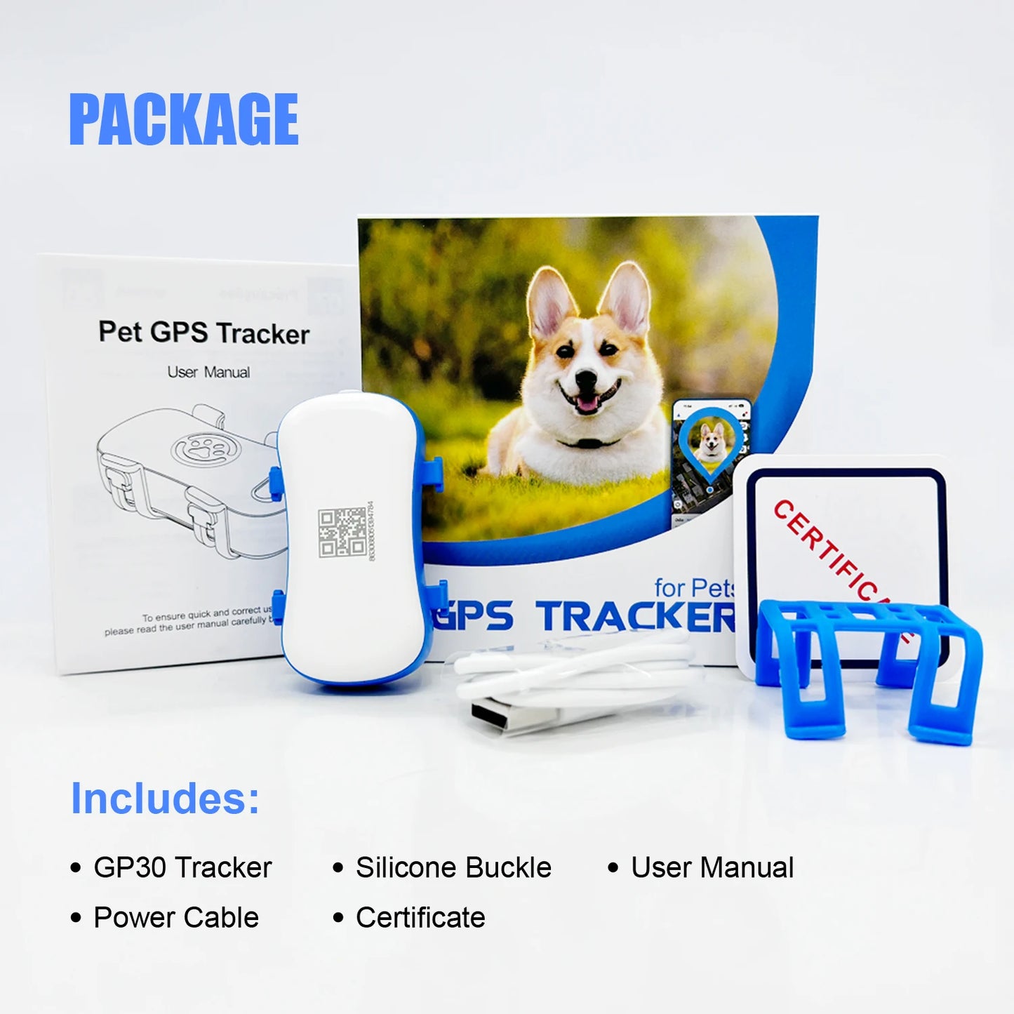 4G Pet GPS Tracker For Dogs And Cats Waterproof With App