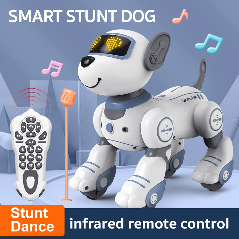 Kelaton RC Robot Dog Voice Command Programmable Toy
