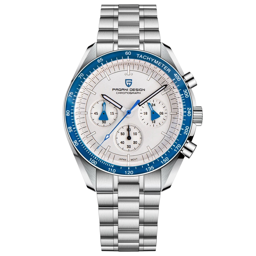 PAGANI DESIGN 1701 V5 Chronograph Quartz AR Sapphire Glass