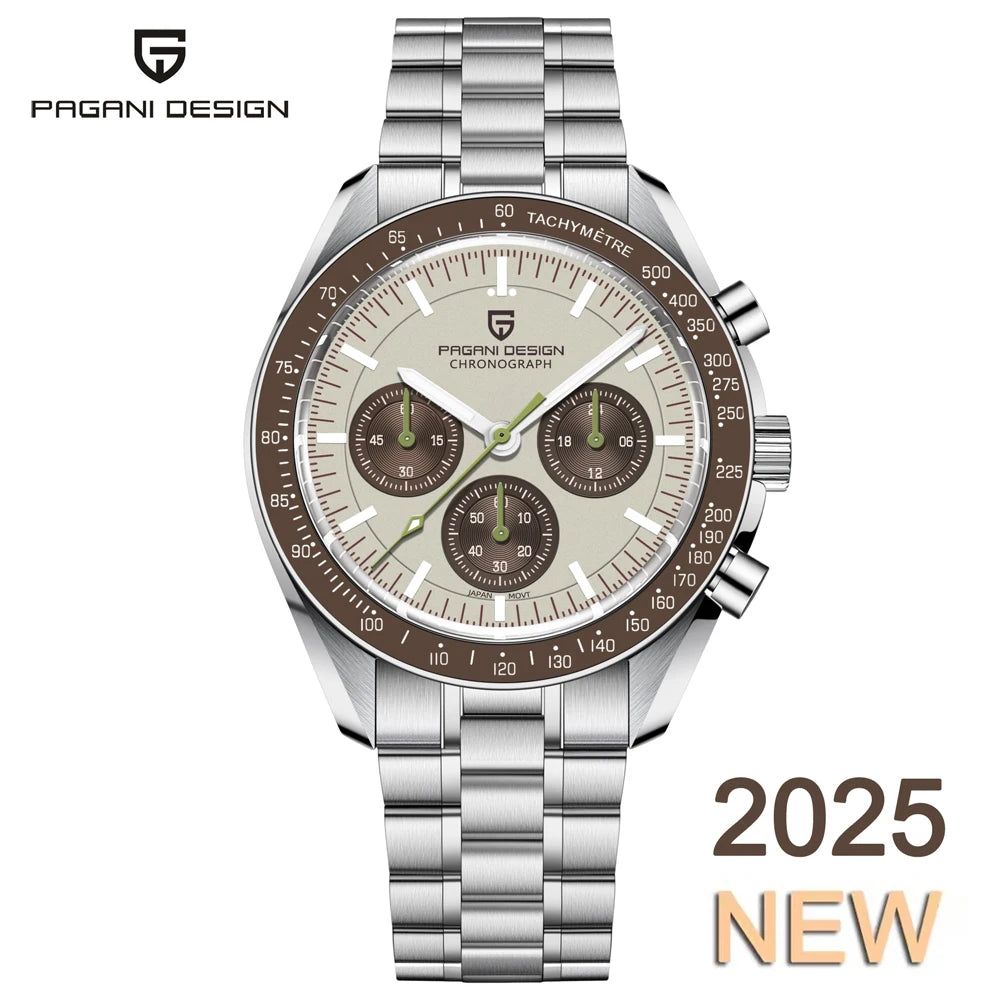 PAGANI DESIGN V5 Moon Chronograph Quartz Watch For Men