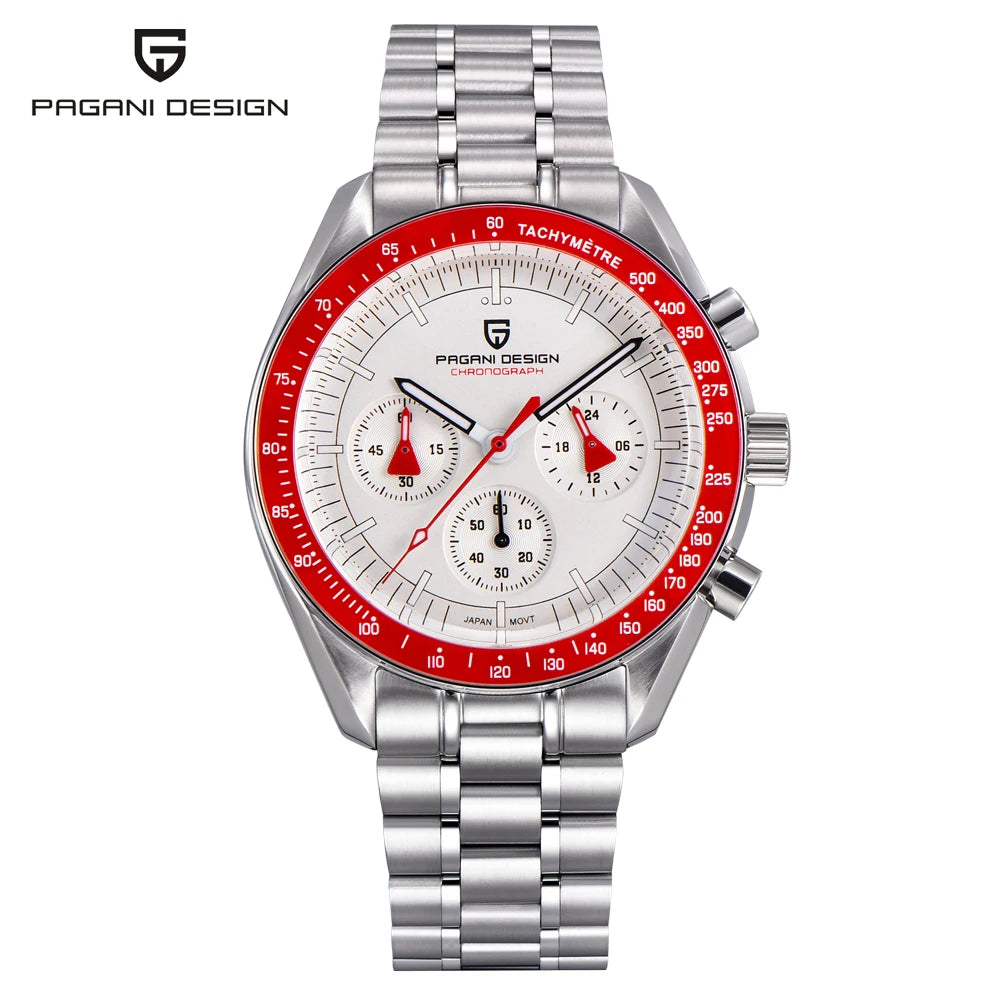 PAGANI DESIGN V5 Moon Chronograph Quartz Watch For Men