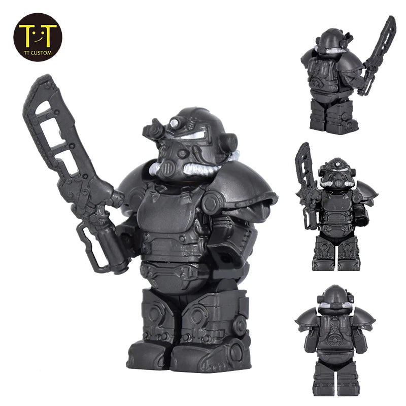Military Soldier Mini Anime Action Figures Building Blocks