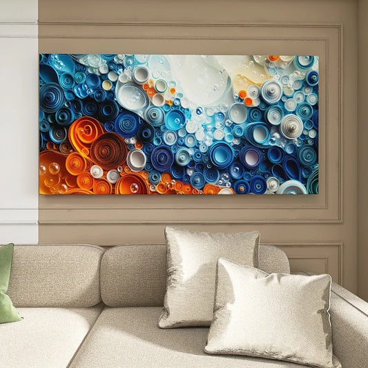 Hign Concerned Pine Solid Wood Frame Canvas Wall Art