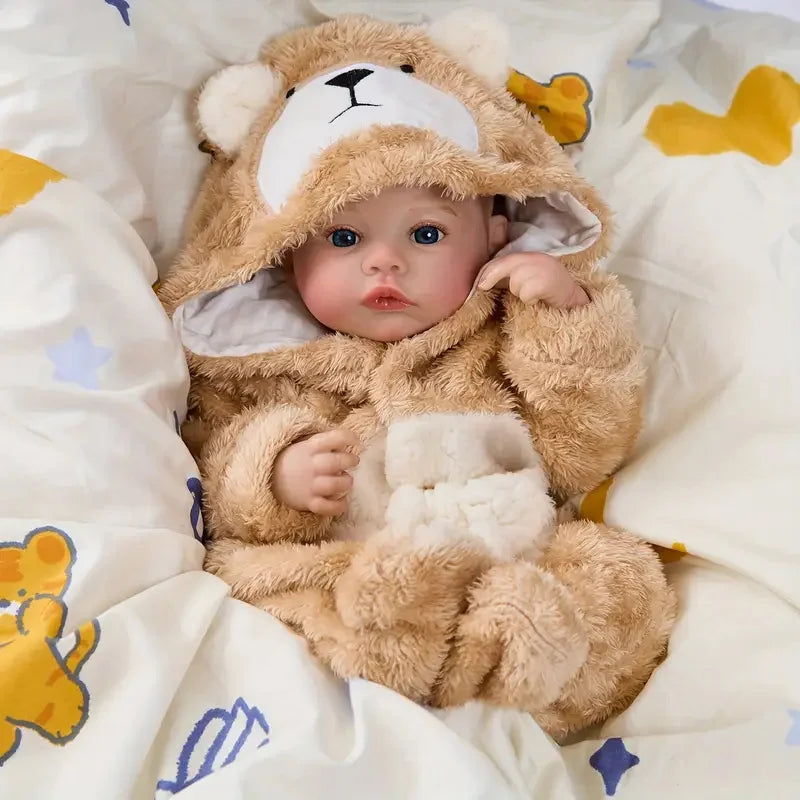 Risbecko Adorable Lifelike Reborn Baby Doll Realistic