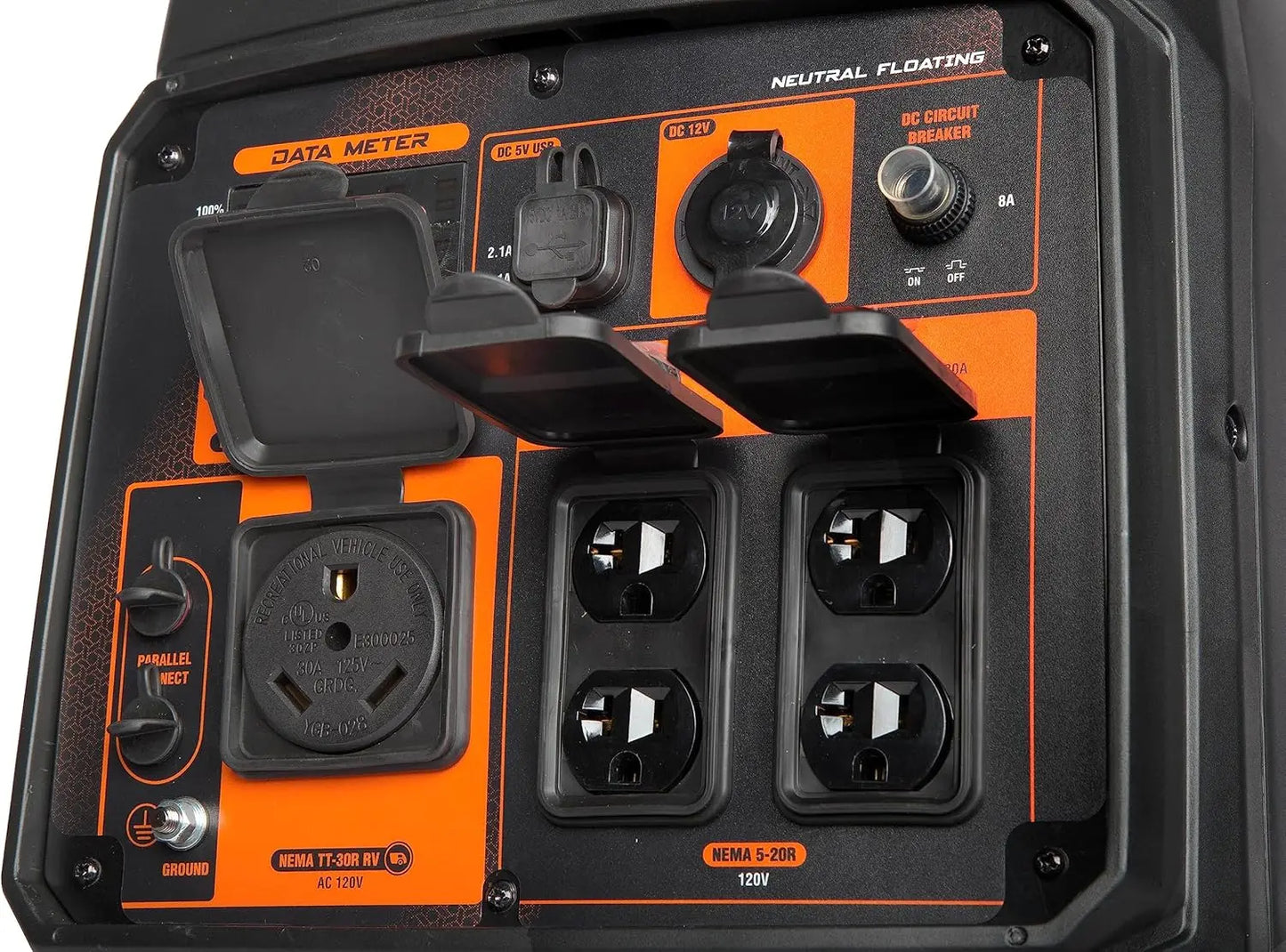 Hign-concerned 4800 Watt Inverter Generator RV Ready