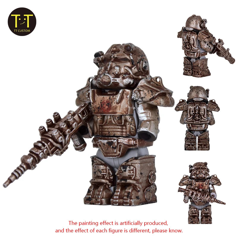 Military Soldier Mini Anime Action Figures Building Blocks