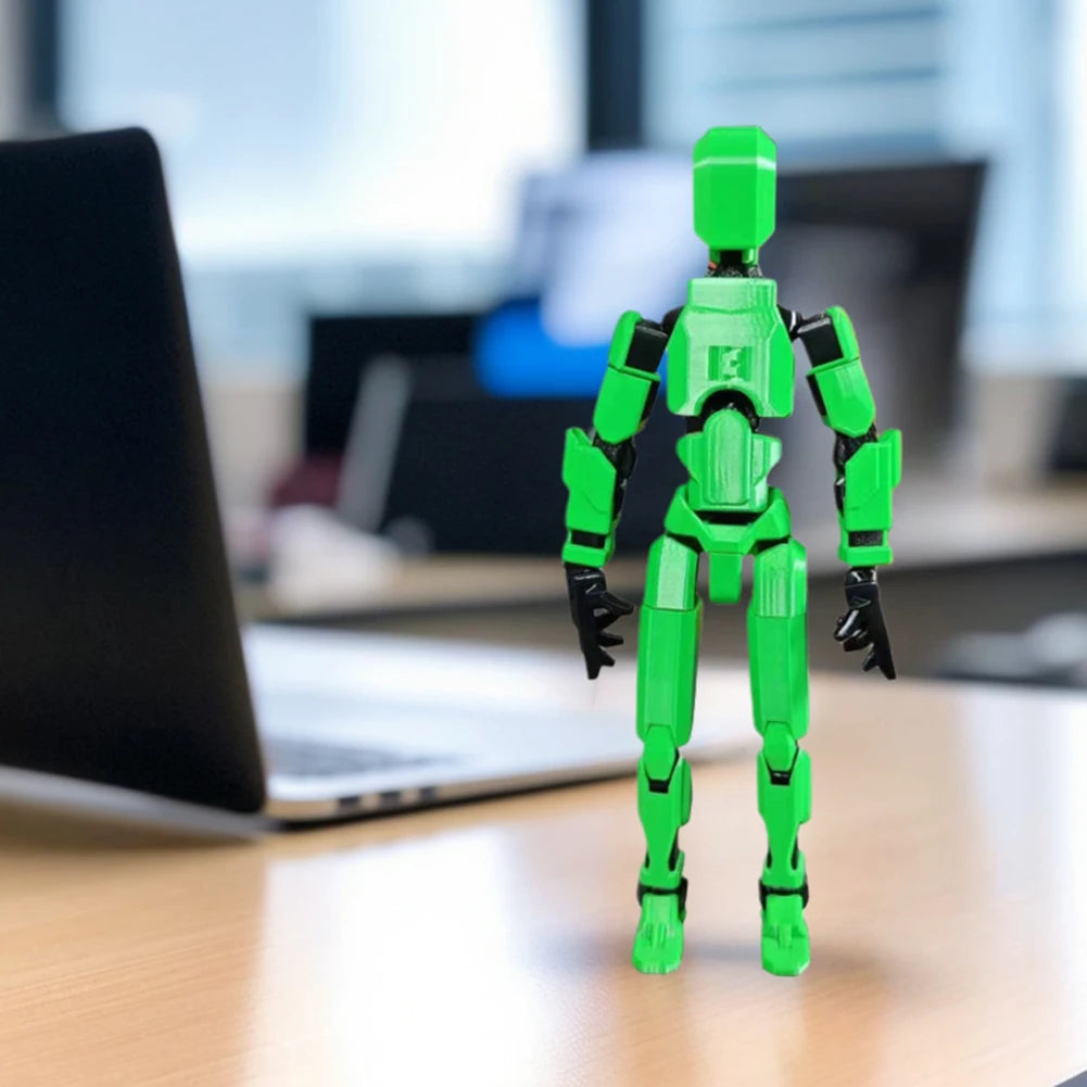 Hign-concerned Titan 13 Action Figure 3D Printed Movable