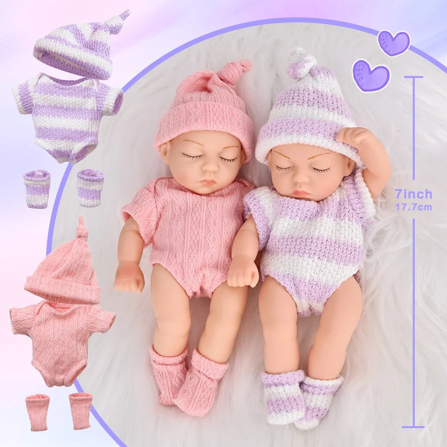 Zhejiang Reborn Vinyl Doll With Clothes Set Waterproof