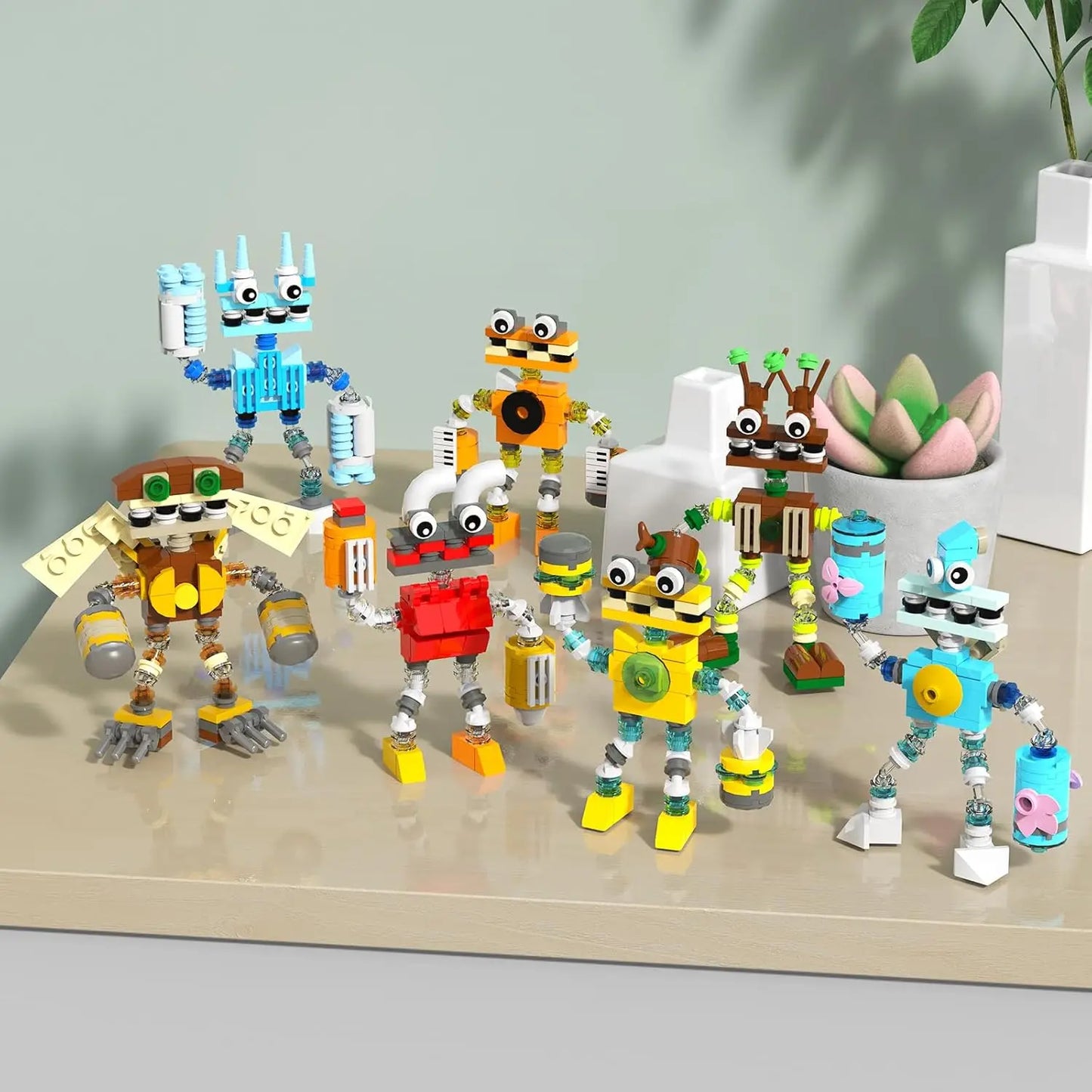 Wubbox Sing Monsters Building Set 639 Pcs Monster Friends