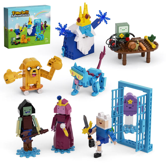 BuildingBoat Adventure Time Building Block Set Figures Gift