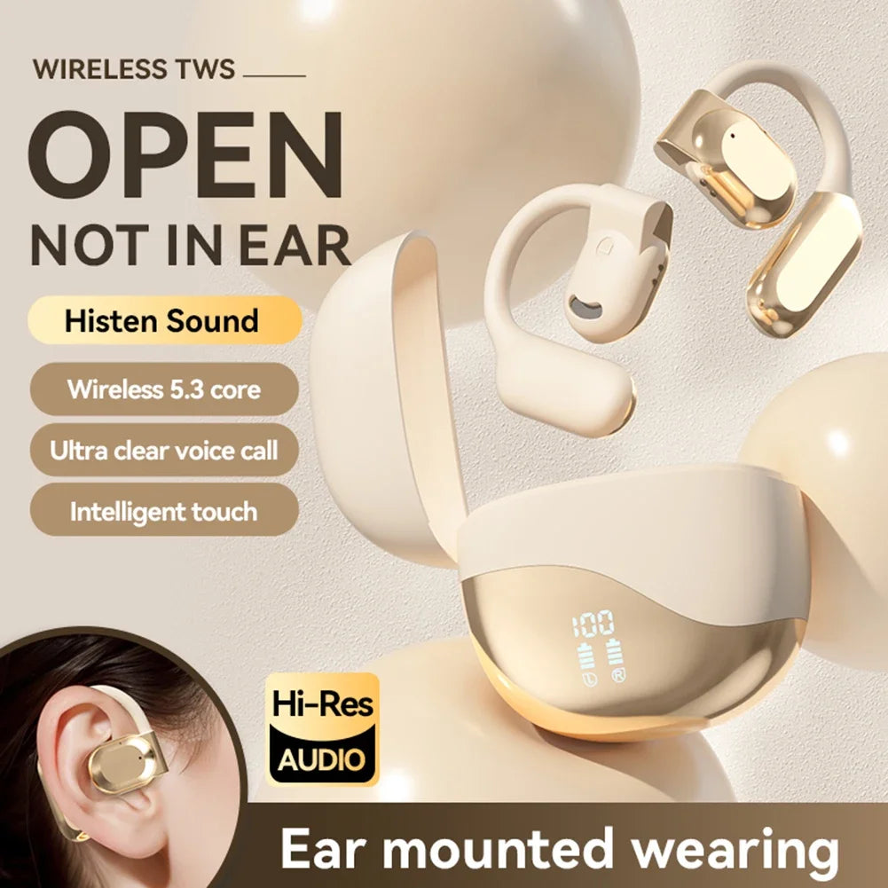 VODOOL Wireless Bluetooth Translation Earbuds With Noise Reduction Mic
