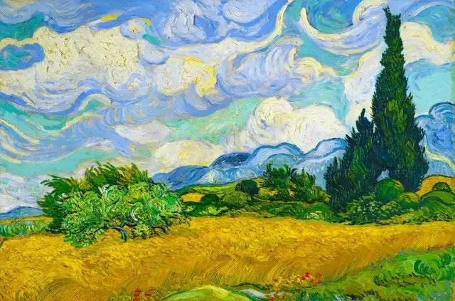 Van Gogh Almond Blossom Oil Painting Canvas Print Form