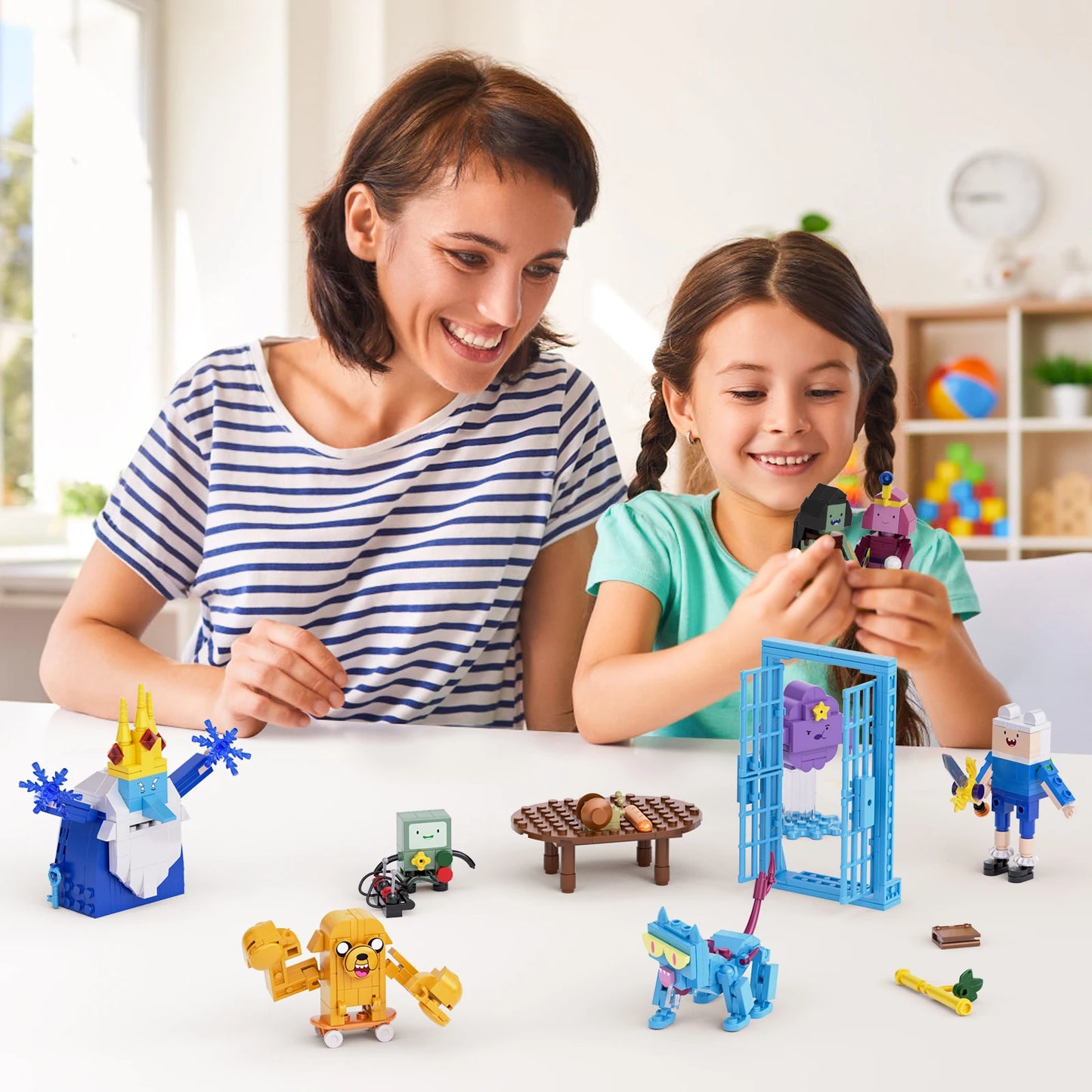 BuildingBoat Adventure Time Building Block Set Figures Gift