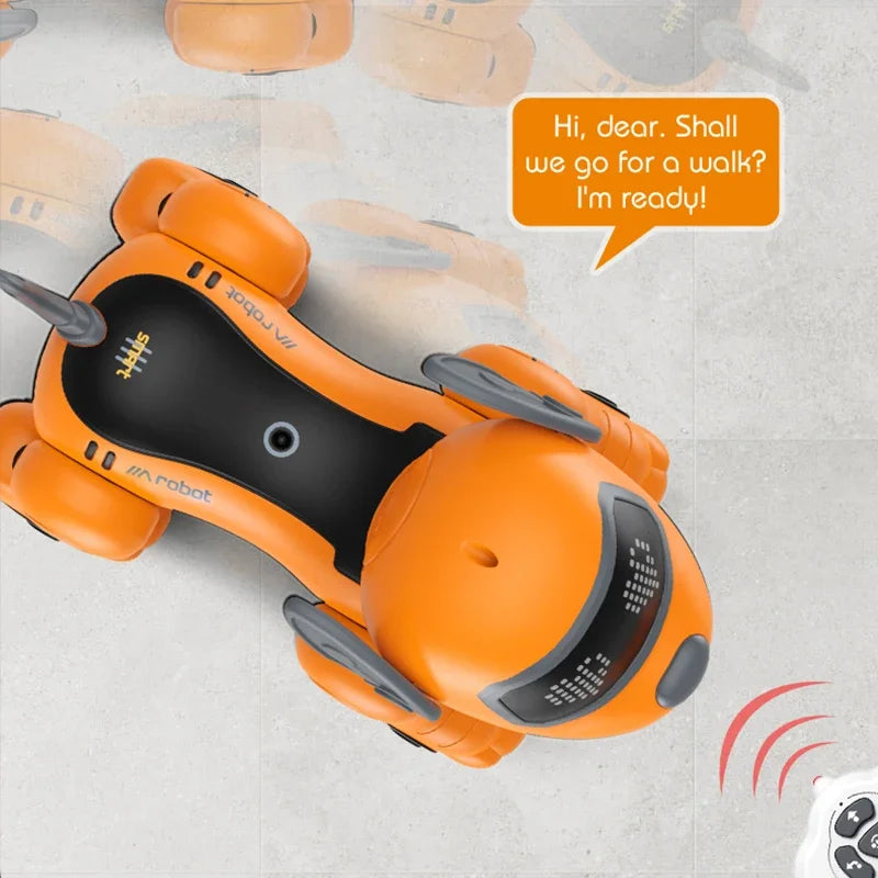 CONUSEA RC Robot Dog Programmable Voice Command Toy