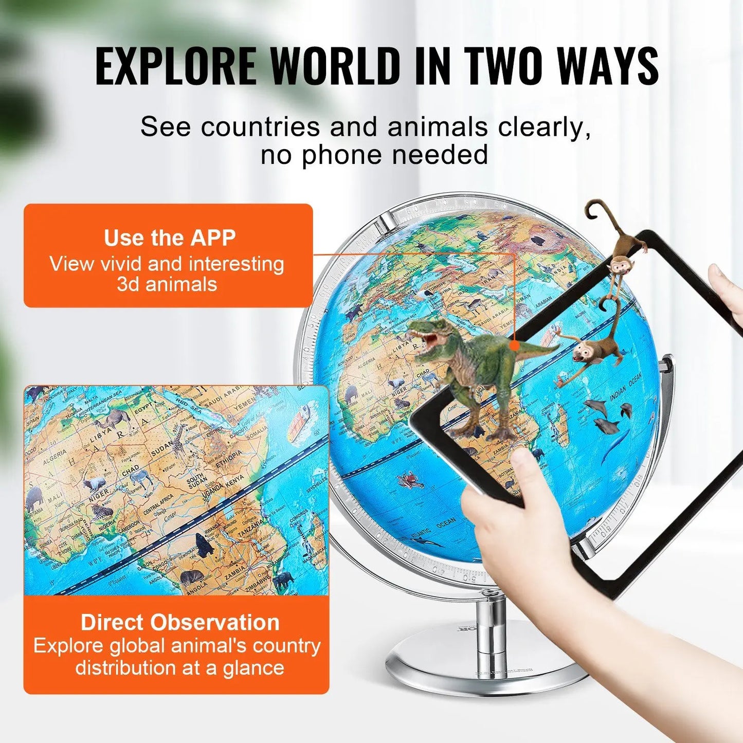 Censor Educational Globe AR STEM Toy for Android iOS