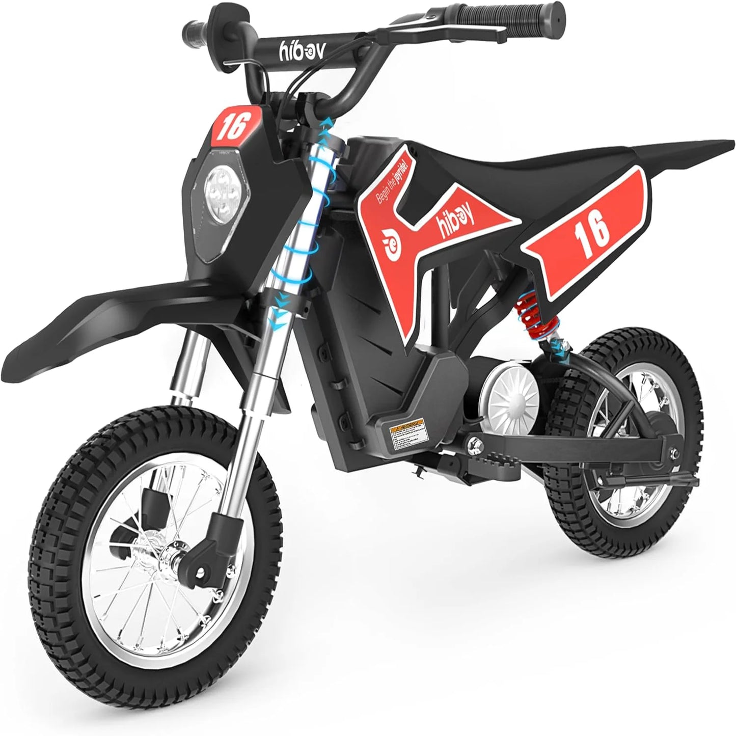 Hiboy 36V 300W Electric Kids Dirt Bike Ages 3to10 TriSpeed