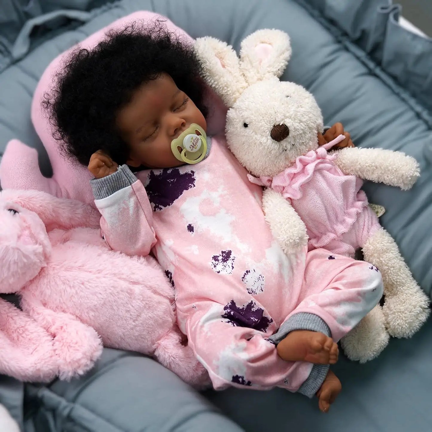 BabesideCN Lifelike Reborn Baby Dolls African American