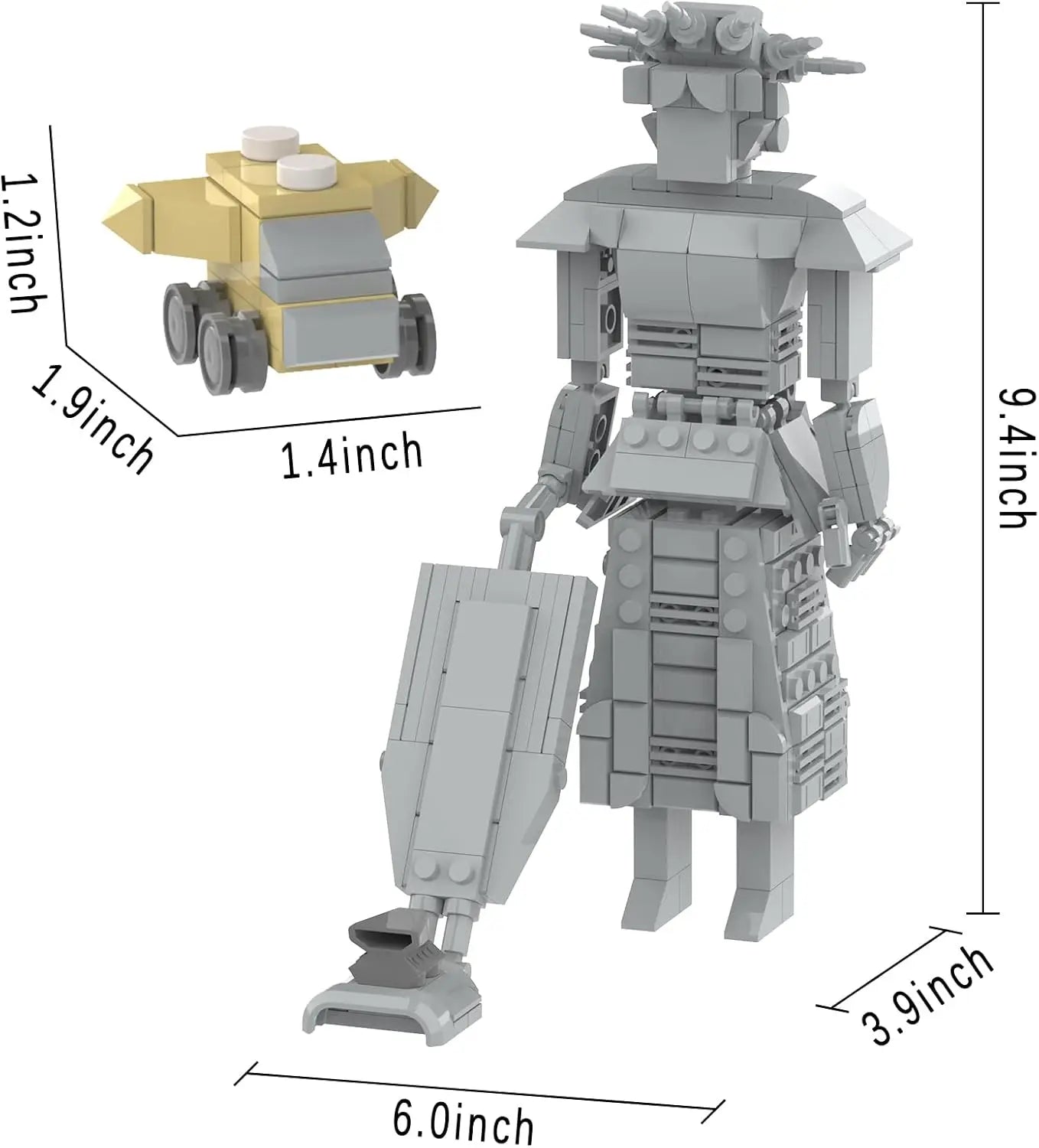 Space Mega Maid Robot Building Blocks Spaceballs Battle Mech