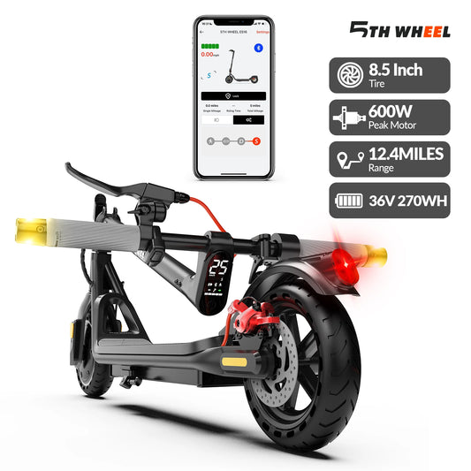5TH WHEEL A16lite Electric Scooter 18 MPH 12 Mile Range