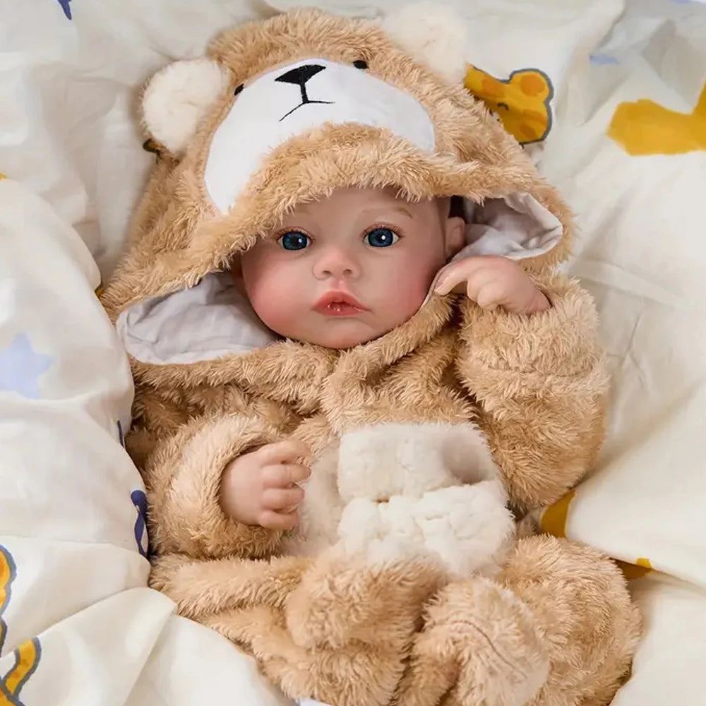 Risbecko Adorable Lifelike Reborn Baby Doll Realistic