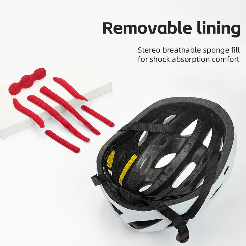 ROCKBROS Integrated Cycling Helmet Goggles For MTB Road