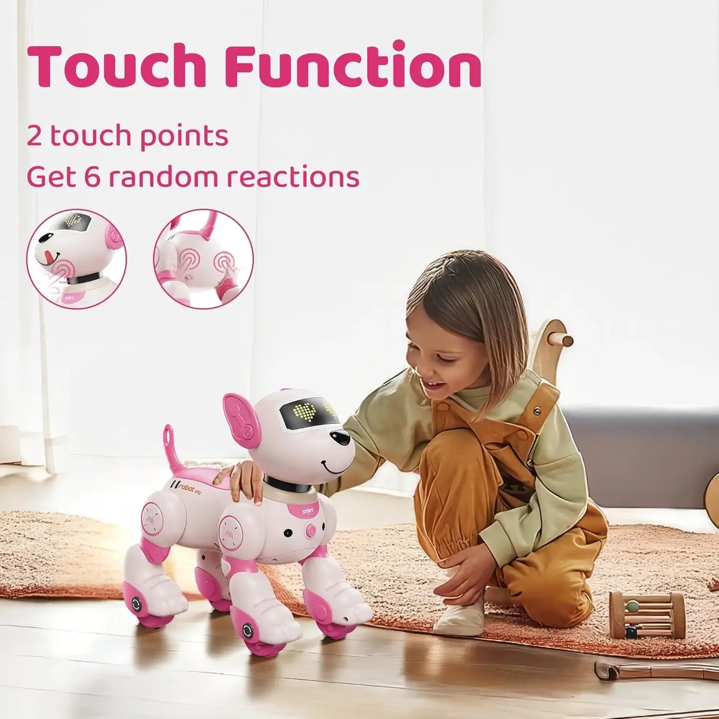 CONUSEA Rc Puppy Intelligent Robot Dog Toy Remote Control