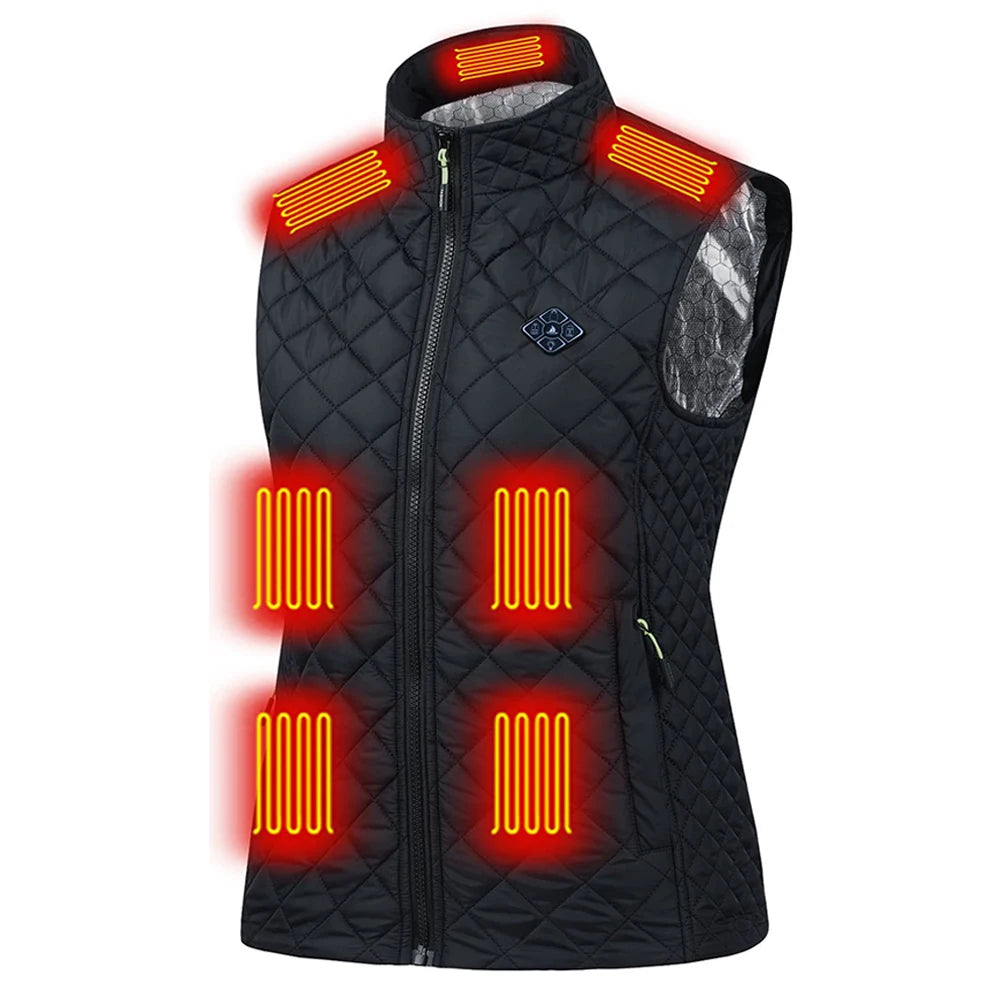 CN Guangdong USB 21 Zone Electric Heating Vest For Women