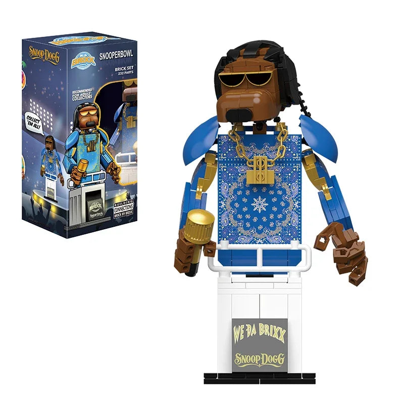 Hign-concerned Chemical Snoop Dogg Hip Hop Totem Blocks