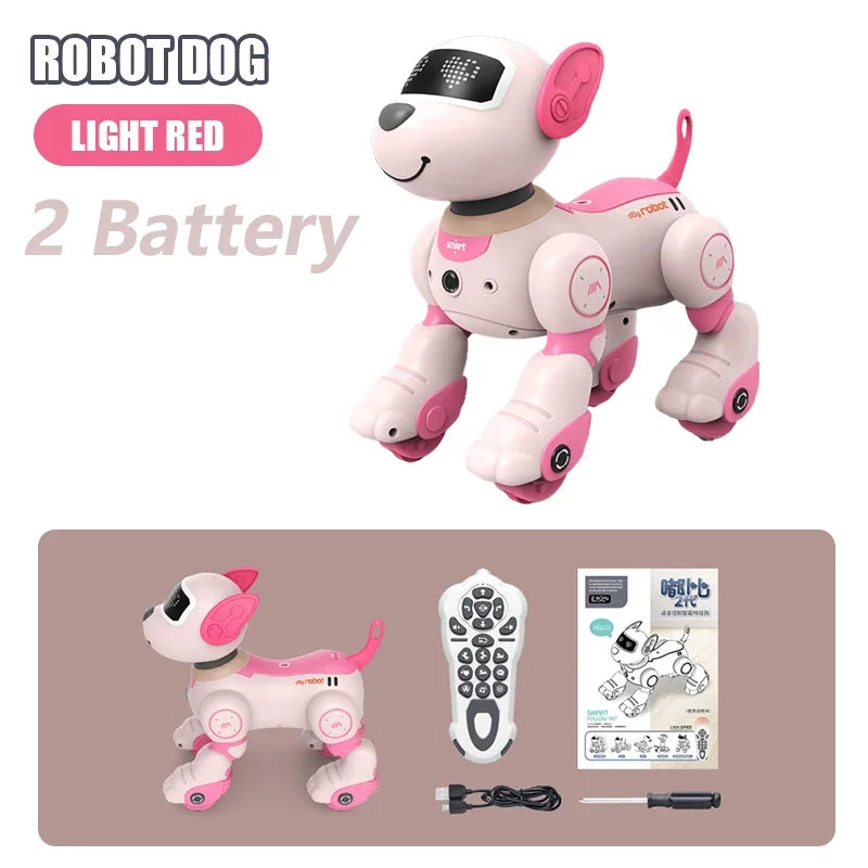 CONUSEA RC Robot Dog Programmable Voice Command Toy