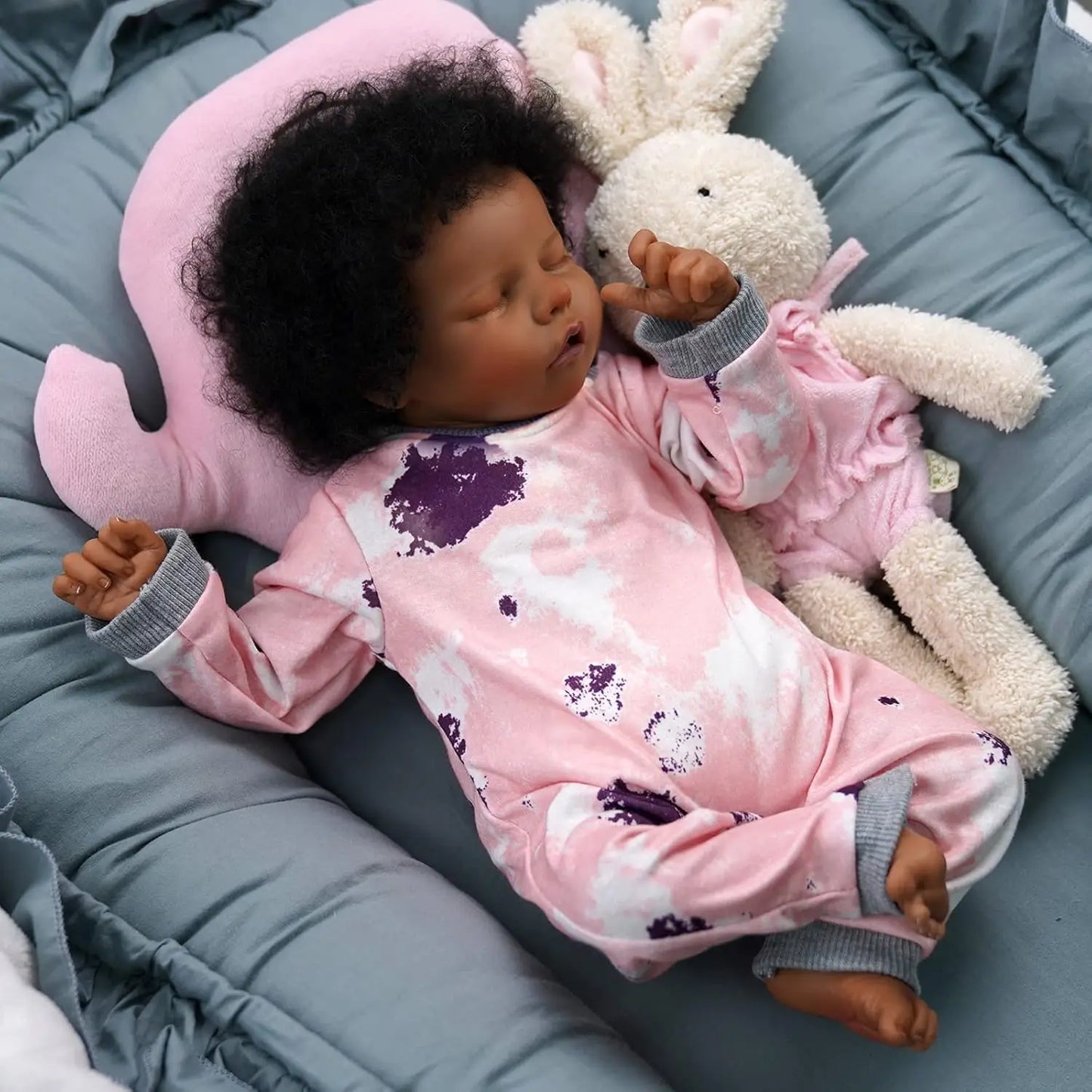 BabesideCN Lifelike Reborn Baby Dolls African American