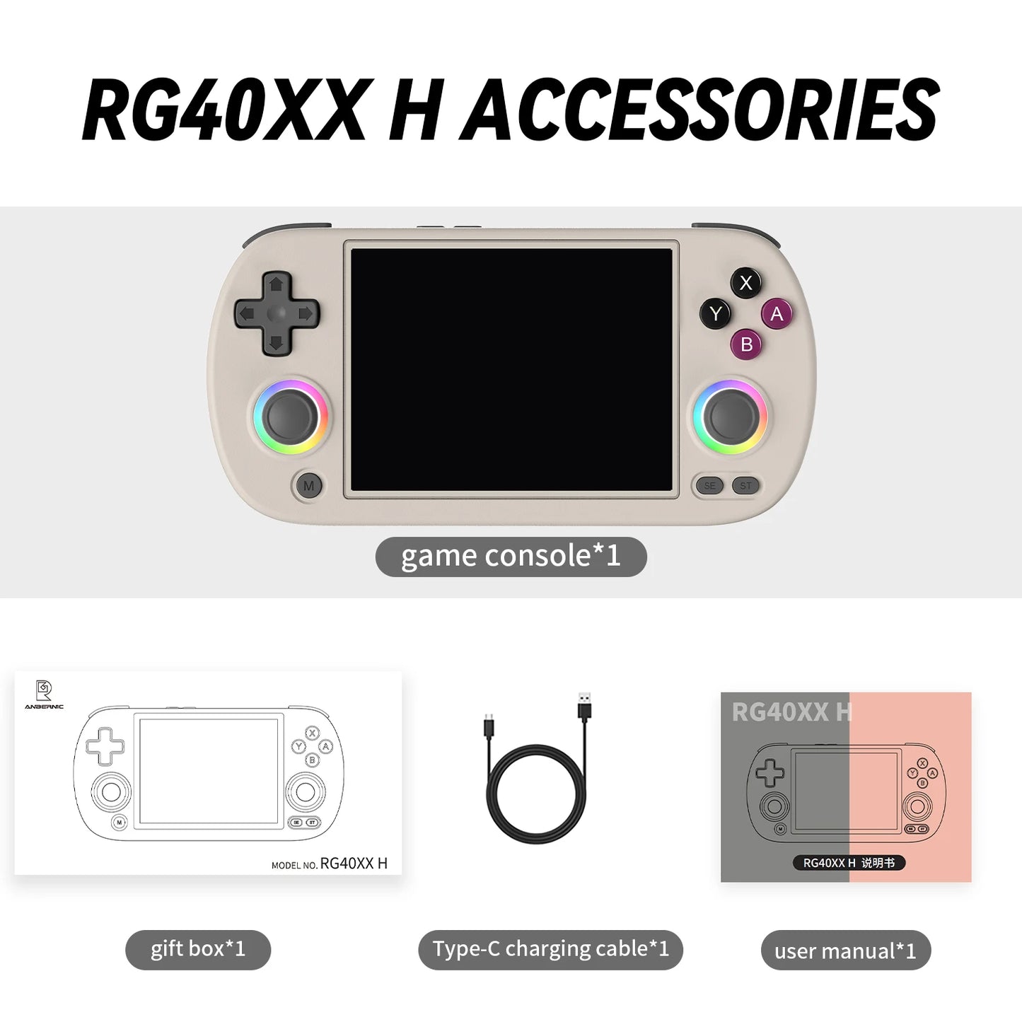 Anbernic Retro Handheld Game Console 5000 Games Linux