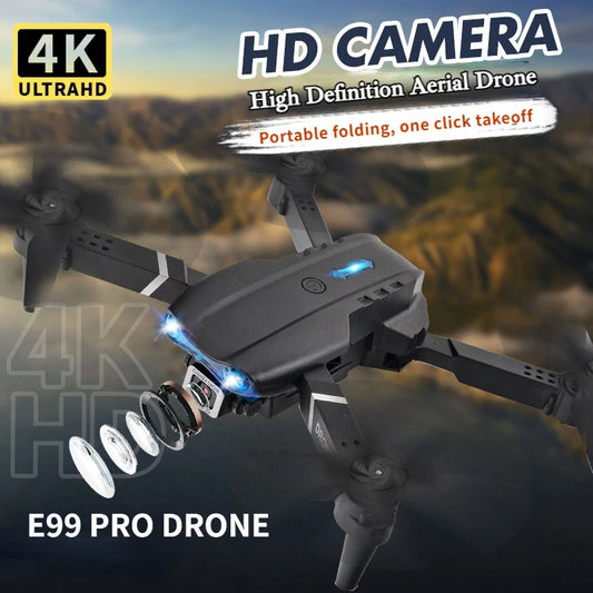 QJ E99Pro RC Drone 4K HD Camera Foldable Helicopter
