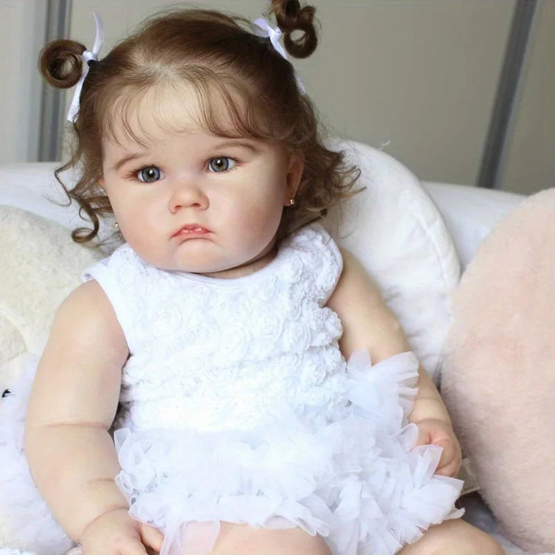 Jiangsu Fashion Reborn Doll With 3D Painted Skin And Limbs