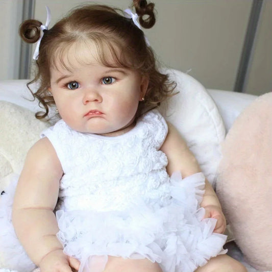 Jiangsu Fashion Reborn Doll With 3D Painted Skin And Limbs
