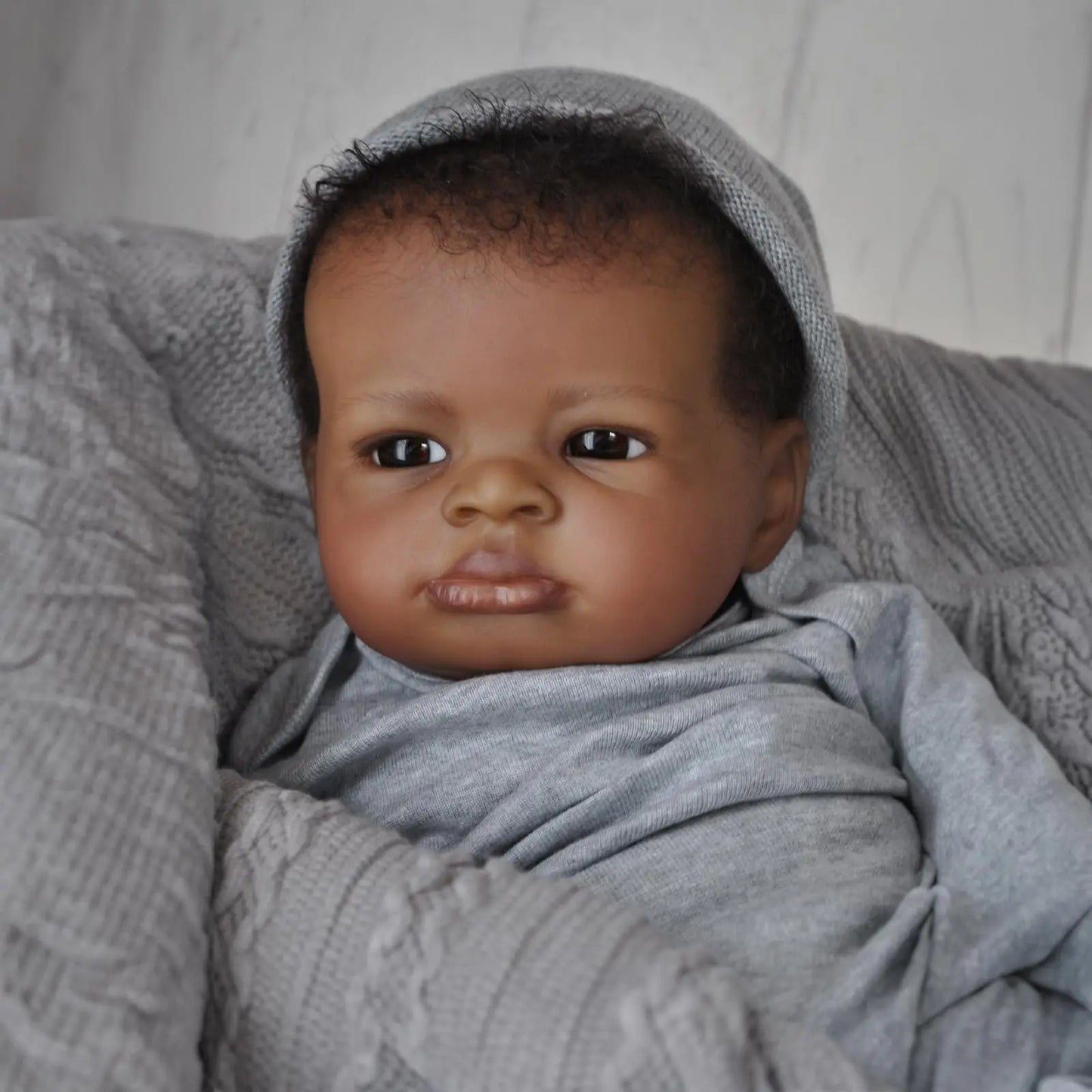 Risbecko Lifelike Reborn Handmade Baby Doll Cloth Body Gift