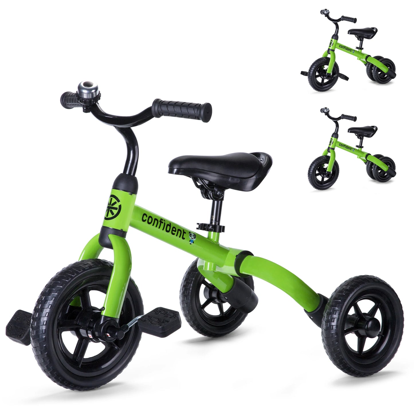 LZDMY Toddlers Tricycle Three In One Ride On Trike