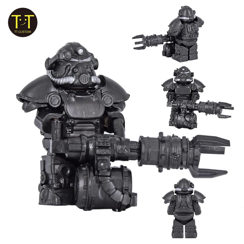 Military Soldier Mini Anime Action Figures Building Blocks