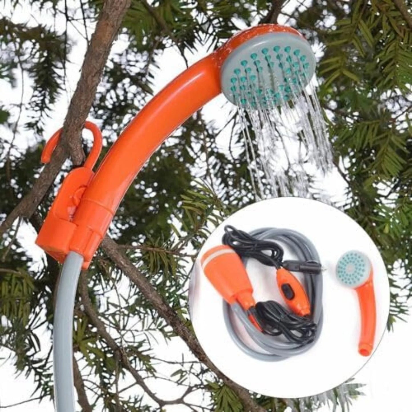 Hign-concerned Portable Camping Shower 62W Water Pump