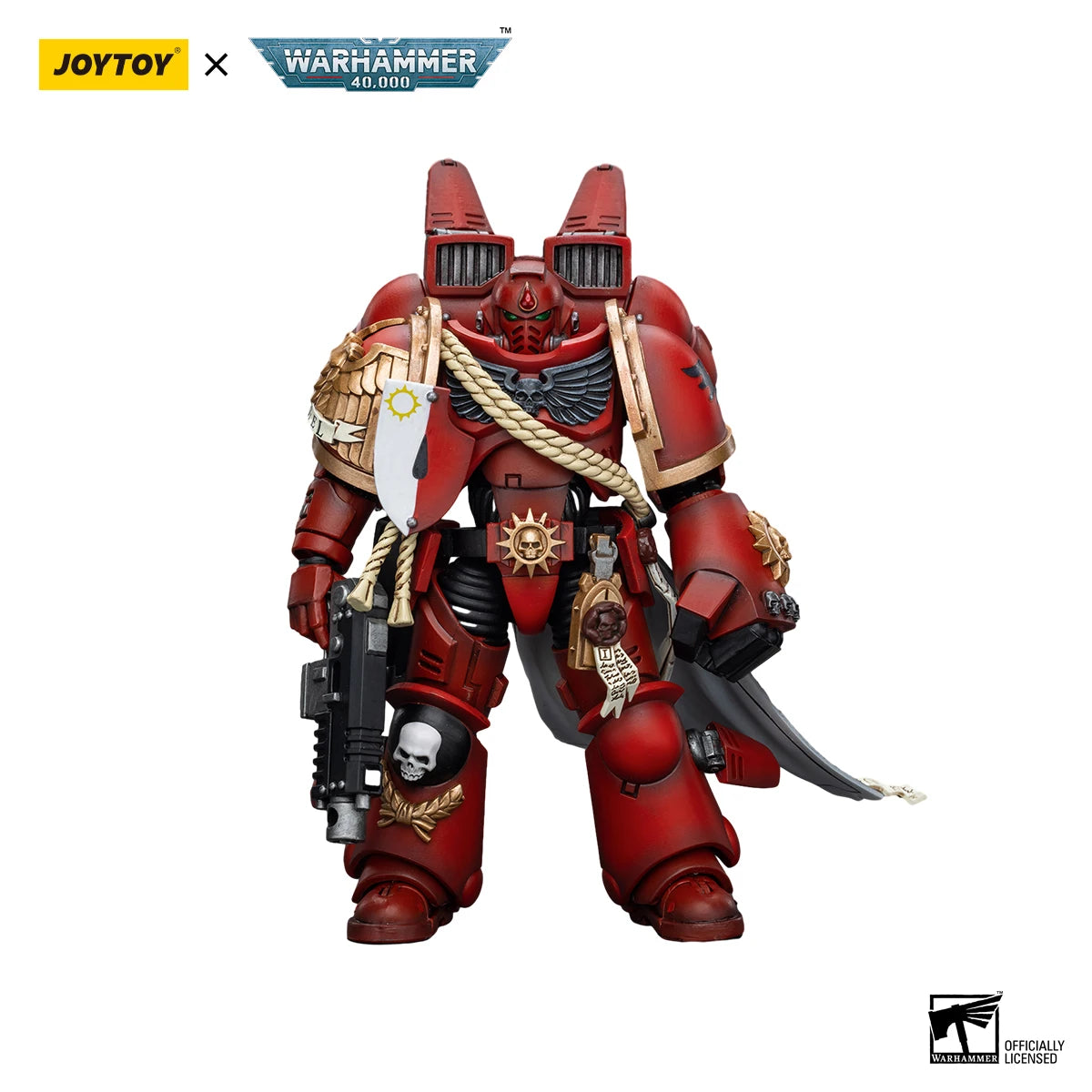 Joy Toy Warhammer 40K Ultramarines Jump Pack Captain Figure