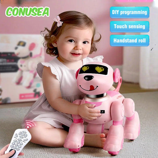 CONUSEA Rc Puppy Intelligent Robot Dog Toy Remote Control