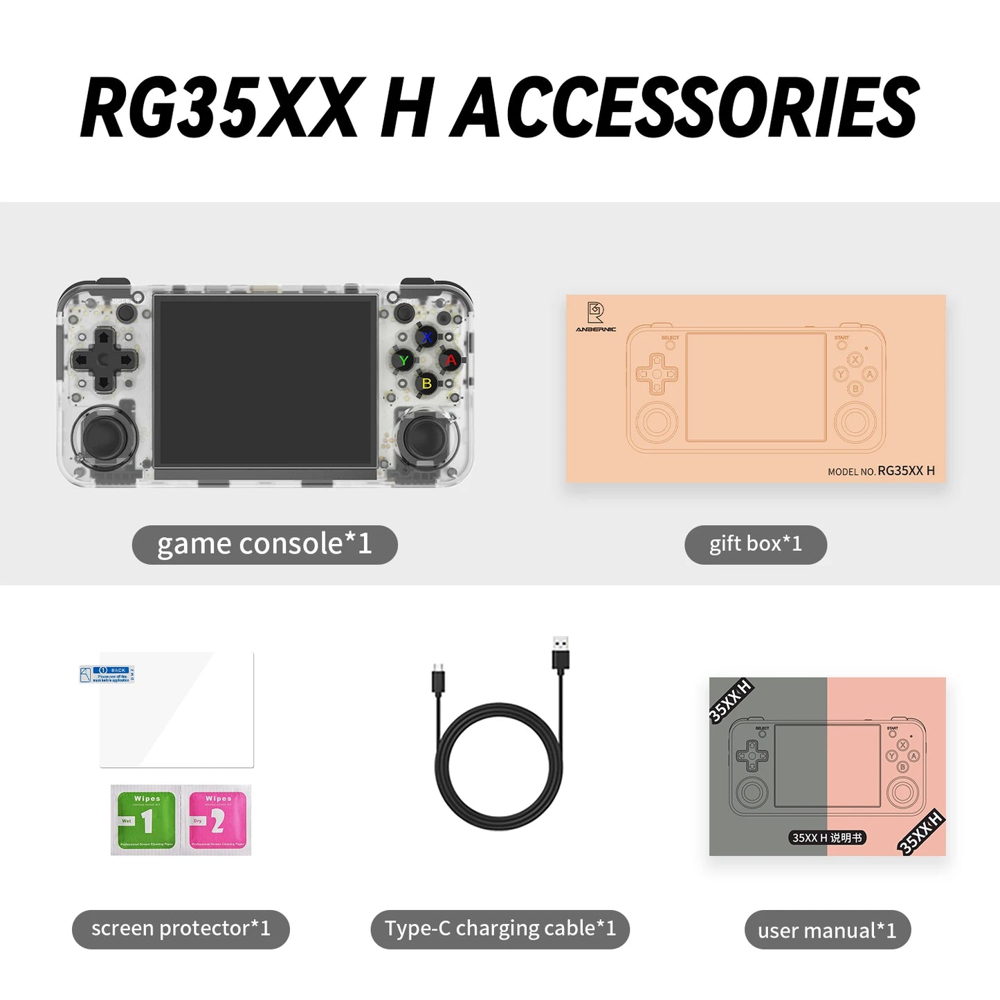 Anbernic Retro Handheld Game Console 5000 Games Linux