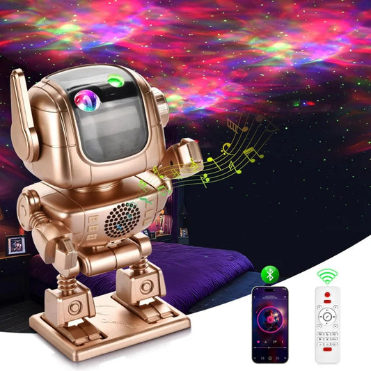 Hign-concerned Robot Astronaut Projector LED Nightlight