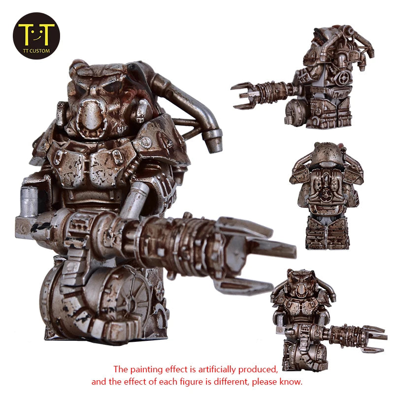 Military Soldier Mini Anime Action Figures Building Blocks