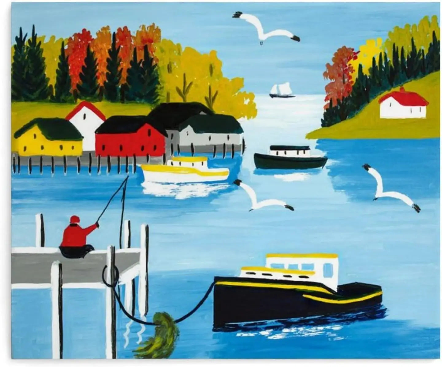 Customization Service Artist Maud Lewis Classic Wall Art Poster Canvas
