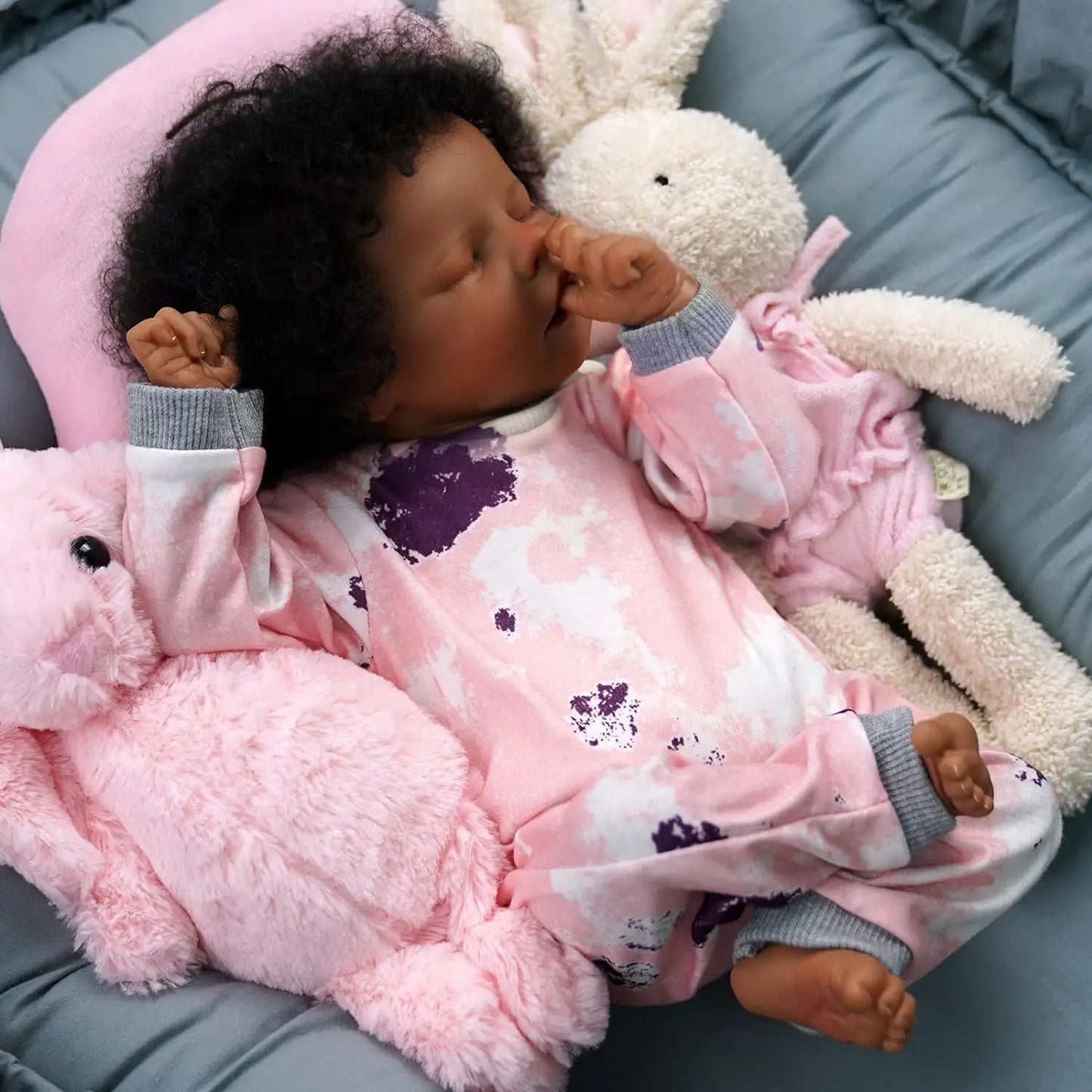 BabesideCN Lifelike Reborn Baby Dolls African American
