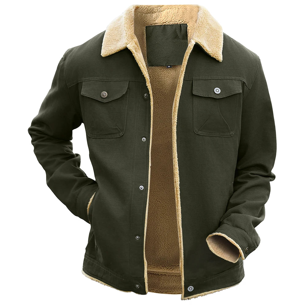 Fujian CN Winter Jacket Waterproof Fleece Lined Outerwear
