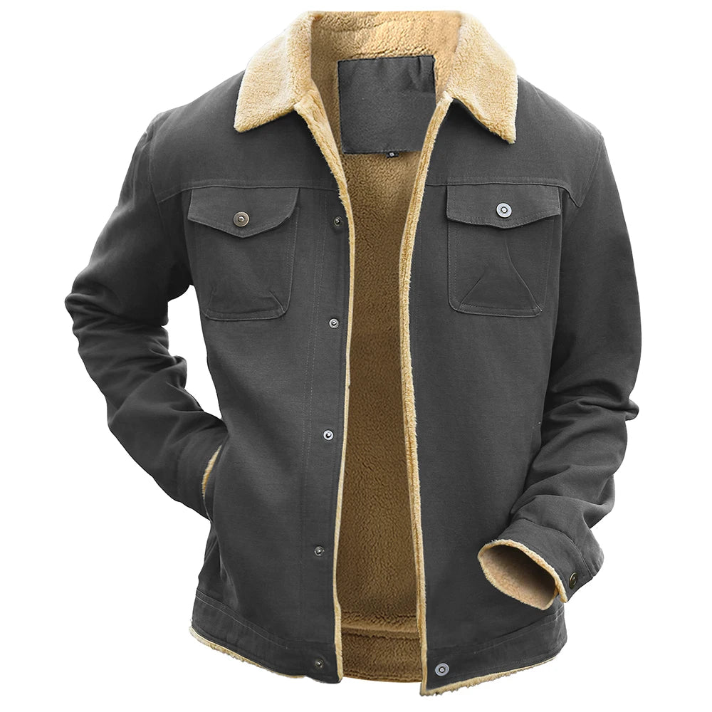 Fujian CN Winter Jacket Waterproof Fleece Lined Outerwear