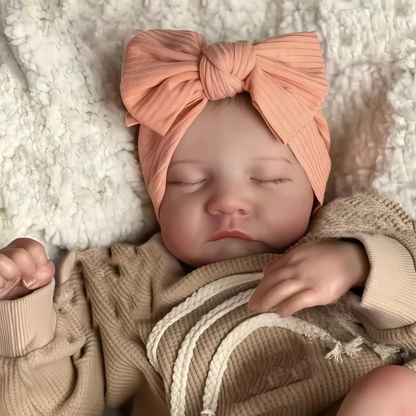 Risbecko Lifelike Reborn Doll Handmade Art With Veins